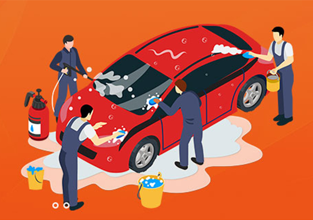 廣州網(wǎng)站建設案例：果凍智能洗車